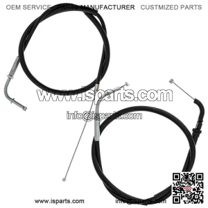 Push Pull Throttle Cable Set Kawasaki Ninja ZX6 ZX6R ZX600 54012-1395 (For: Kawasaki)