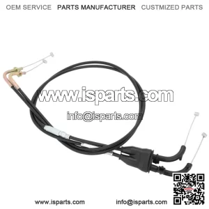 Throttle Cable Wire Line Fit For Kawasaki Ninja ZX6R ZX-6R ZX600P 636 2007 2008 (For: Kawasaki)