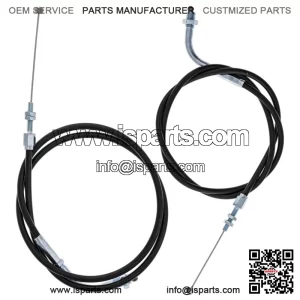 Push Pull Throttle Cable Set Kawasaki KZ1000B 550 LTD KZ550CKZ650H 650CSR (For: Kawasaki)