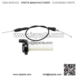 Kawasaki KLX110 New Complete Throttle Assembly & Cable Kit For OEM Carb KLX 110 (For: Kawasaki)