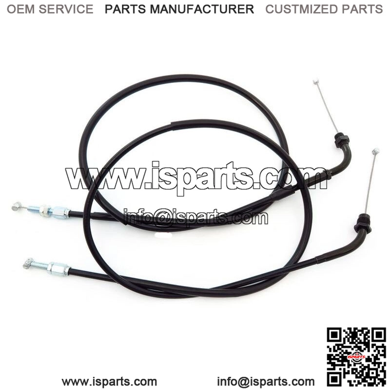 Throttle Cable Set - Push Pull - Honda CB350F CB500 FT500 CB550 CB750 - Early (For: Honda)