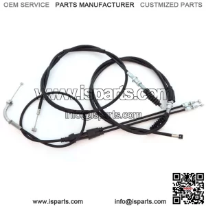 Control Cable Set - Throttle Clutch Brake - Honda CB350K CB350 Twin 1969 - 1973 (For: Honda)