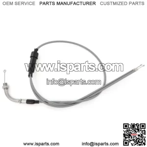 New Reproduction Throttle Cable - Honda CB175 - 1969-1973 CB200 1974-1976 CB200T (For: Honda)