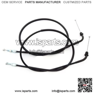 Throttle Cable Set - Honda CB550K CB550 CB750 - 1977-1978 - Pull & Push (For: Honda)