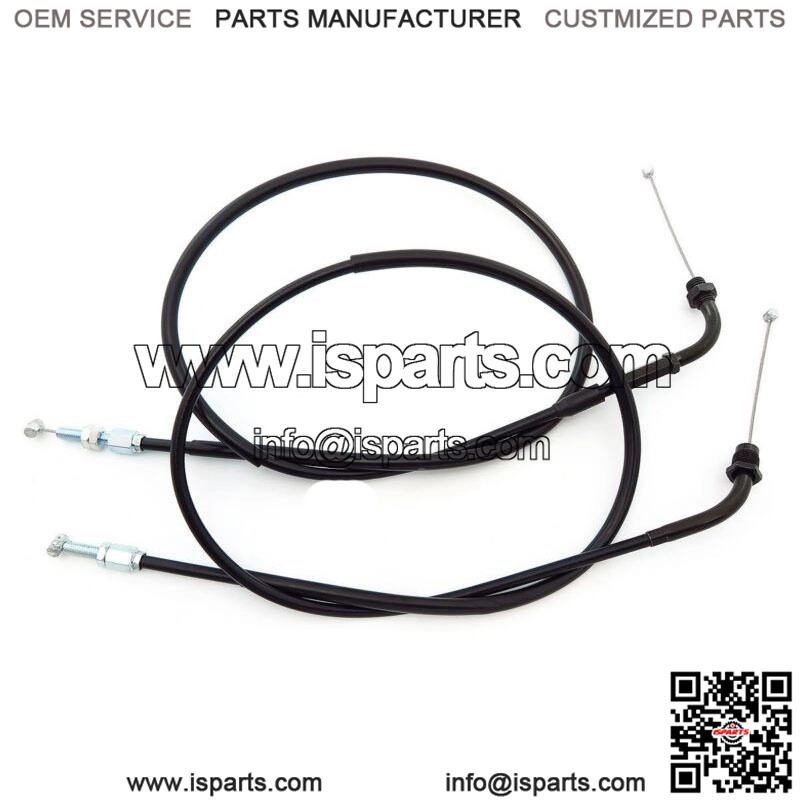 Throttle Cable Set - Honda CB550K CB550 CB750 - 1977-1978 - Pull & Push (For: Honda)