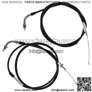 Push Pull Throttle Cable Set Honda GL1000 GL1000L 17910-MB9-670 (For: Honda)