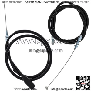 Push Pull Throttle Cable Set for Honda XL250R XR250L 17910-KB7-940 (For: Honda)