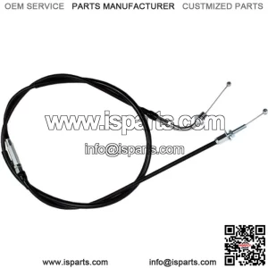 02-0032 - Black Vinyl Pull Throttle Cable (For: Honda)