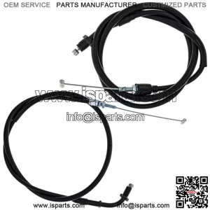 Push Pull Throttle Cable Set for Honda Shadow 1100 VT1100C 17910-MM8-000 (For: Honda)