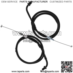 Push Pull Throttle Cable Set Honda CB650SC 17910-MB0-950 17920-MB0-405 (For: Honda)