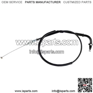 02-0534 - Black Vinyl Pull Throttle Cable (For: Honda)