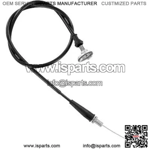 02-0423 - Black Vinyl Pull Throttle Cable Honda CRF80F,XR80R (For: Honda)