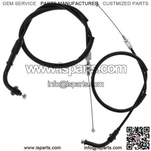Push Pull Throttle Cable Set for Honda CBR1000RR 17910-MFL 17920-MFL (For: Honda)