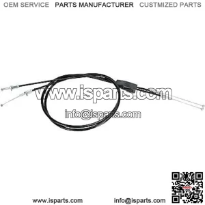 02-0514 - Black Vinyl Throttle Cable Honda CRF450X,CRF450R,CRF250X, (For: Honda)