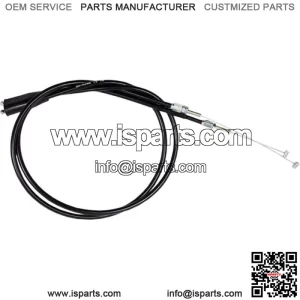 02-0486 - Black Vinyl Push/Pull Throttle Cable Set (For: Honda)