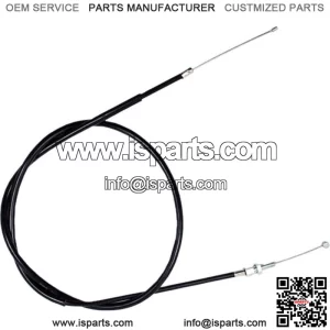 02-0057 - Black Vinyl Throttle Cable (For: Honda)