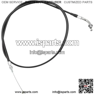 Black Vinyl Throttle Cable Pull OE +12 02-0594 (For: Honda)