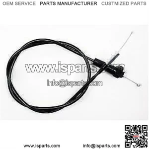 02-0221 - Black Vinyl Pull Throttle Cable For Honda XR600R NOS H8 (For: Honda)