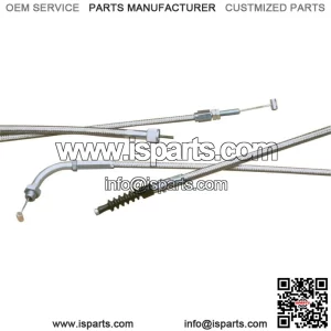 Armor Coat Braided Stainless Steel Cable 62-0302 (For: Honda)