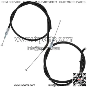 Push Pull Throttle Cable Set for Honda ZX1000B ZX750F ZX750H ZX750R