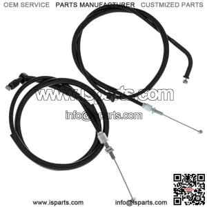 Push Pull Throttle Cable Set Honda CB550 CB750 17910-300-040 17920-MC8-405 (For: Honda)