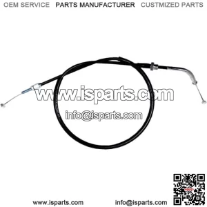 02-0526 - Black Vinyl Push Throttle Cable (For: Honda)