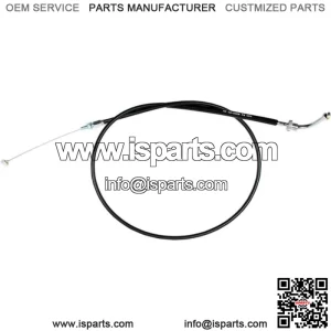 02-0306 - Black Vinyl Push Throttle Cable (For: Honda)