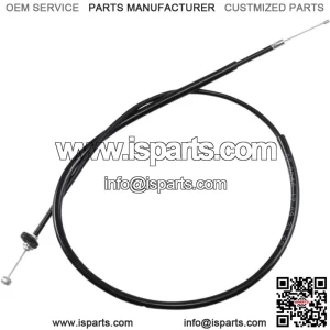 Black Vinyl Throttle Cable (02-0046) (For: Honda)