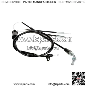 Yamaha RD 350 LC YPVS 1983-1985 Complete Throttle Cable Set #29L-26260-00-00