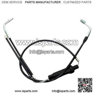 Fit Yamaha Chappy LB50 LB80 Throttle Cable Set
