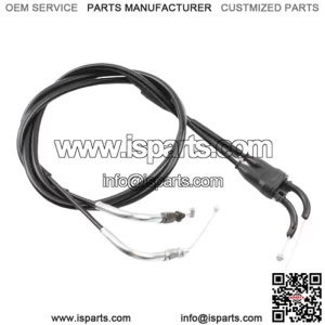 Motorcycle Throttle Cable for Yamaha FJ-09 FJ09 2015 2016 2017 /Tracer-900 2019 (For: Yamaha)