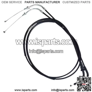 Throttle Cable Wires For 98-15 Yamaha V-star 650 XVS650 Custom Classic Silverado (For: Yamaha)