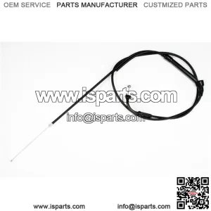 Black Vinyl Throttle Cable for Suzuki TS 185 Sierra 1971-1976 (For: Suzuki)