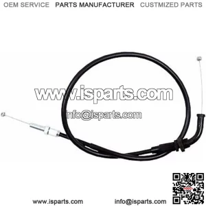 04-0226 - Black Vinyl Push Throttle Cable SUZUKI GSXR  (For: Suzuki)
