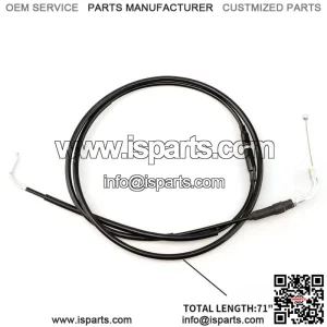 Universal Throttle Cable Scooter Off-Road Dirt Bike 71" For YAMAHA SUZUKI