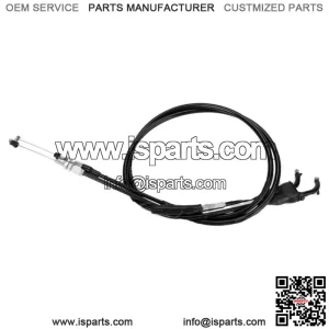 1996 Suzuki DR350SE Street Black Vinyl Throttle Push-Pull Cable Set
