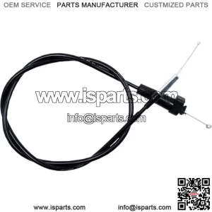 Black Vinyl Throttle Cable For Suzuki Lt-Z400 QuadSport Z 2003-2008 (For: Suzuki)