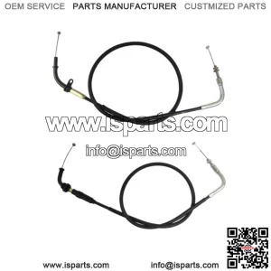 Throttle Cable Push & Pull For Suzuki GSF 1200 S Bandit (Half Faired) 1996-2000