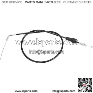 04-0293 - Black Vinyl Throttle Cable Kawasaki,Suzuki KLX 125 L,DR-Z (For: Suzuki)