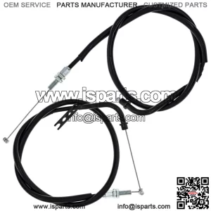 Push Pull Throttle Cable Set Yamaha GSXR600 GSXR750 58300-01H10 (For: Suzuki)