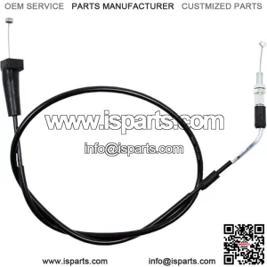 Black Vinyl Throttle Cable For Suzuki Lt-R450 Quadracer 2006-2008 (For: Suzuki)