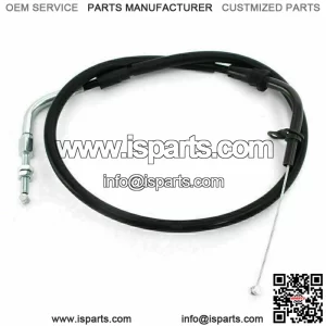 Pull Throttle Cable For Suzuki Katana 600 750 GSX600F GSX750F 1998 99-2006 Black (For: Suzuki)