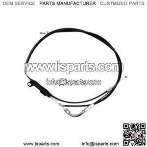 Fits 1990 Suzuki VS1400GL Intruder Black Vinyl Pull Throttle Cable (For: Suzuki)