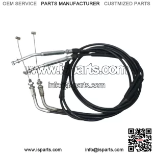 06 07 SUZUKI GSXR 600 THROTTLE CABLES S70 (For: Suzuki)