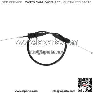 Throttle Cable +4" Black fits Kawasaki/Suzuki KLX110/KLX110L/DR-Z110 (For: Suzuki)