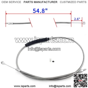 Braided Clutch Cable for Sportster 1200 XL1200C XL1200N XL1200R XL1200T XL1200X