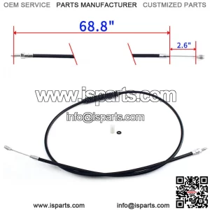 68.8" Clutch Cable Dyna Wide Glide FXDWG 99-05 Low Rider FXDL FXDS-Conv 99 00