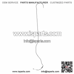 Polaris Throttle Cable, Crew, Genuine OEM Part 7082555, Qty 1