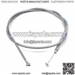 New Gray Rear Handlebar Hand Brake Cable Honda 66-74 CT 90 K0-K5 Trail Grey#V117 (For: Honda)