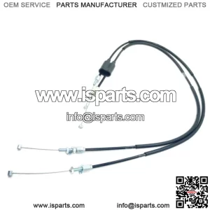 Throttle Cable 07-17 CRF250 X OEM Honda Throttle Cable Push Pull #D242* (For: Honda)